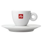 Illy espressokopp med fat