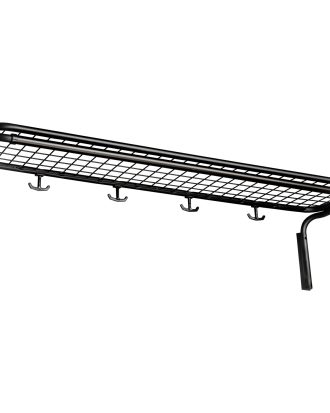 Essem Design Classic 651 Hatthylla Enkel / 120 Cm - Hatthyllor Stål Svart