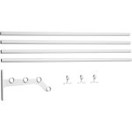 Essem Design Nostalgi 291 Påbyggnadsdel Till Hatthylla / - Hatthyllor Stål Vit