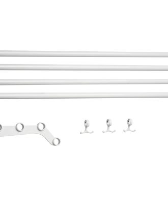 Essem Design Nostalgi 291 Påbyggnadsdel Till Hatthylla / - Hatthyllor Stål Vit