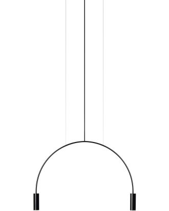 Estiluz Volta T-3535-w Pendel / / - Taklampor Aluminium Svart