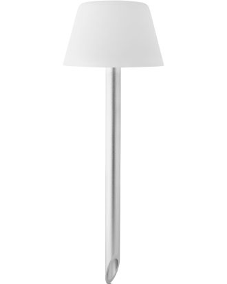 Eva Solo Sunlight Solcell Lampa 37 Cm - Utomhusbelysning Stål Vit