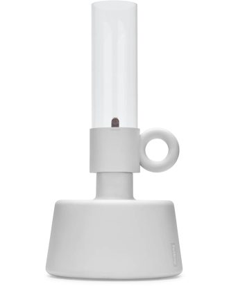 Fatboy Flamtastique Oljelampa 115 Cm - Ljuslyktor & Marschallhållare Rostfritt Stål Ljusgrå