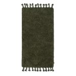 Ferm Living Amass Long Pile Matta Olive 70x140 Cm - Ryamattor Bomull Olive Green