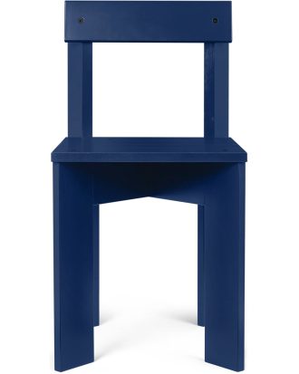Ferm Living Ark Stol Lackerad - Stolar Bok Blå