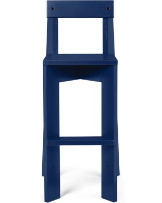 Ferm Living Ark Hög Barnstol Lackerad - Barnstolar Bok Blå