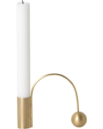 Ferm Living Balance Ljusstake - Ljusstakar Mässing