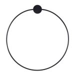 Ferm Living Black Handdukshängare - Handdukshållare Ek Svart