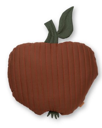 Ferm Living Kids Apple Kudde Kviltad - Barnkuddar Polyester Cinnamon