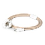 Ferm Living sladd Vägglampa 2.65 m - Lampsladdar & Lampupphängning Textil Sand