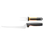 Fiskars Functional Form Fiskknivar Set 2-pack - Knivset Plast Svart