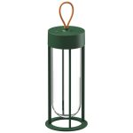 Flos In Vitro Unplugged Bordslampa Forest Green - Utomhusbelysning Glas Skogsgrön