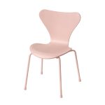 Fritz Hansen Sjuan Barnstol Rose - Barnstolar Stål Rosa