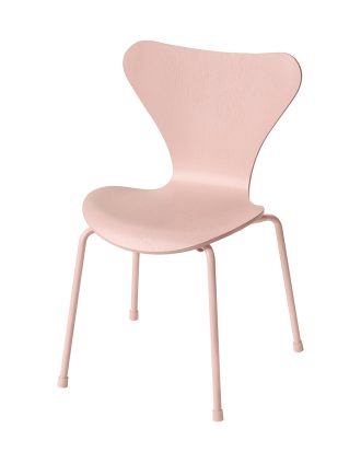 Fritz Hansen Sjuan Barnstol Rose - Barnstolar Stål Rosa