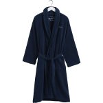 Gant Home Gant Badrock M - Badrockar & tofflor Ekologisk Bomull Yankee Blue