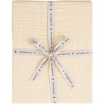 Garbo & Friends Limone Muslin Dra-på-lakan 70x140 Cm - Barnsängkläder Bomullsmuslin Gul