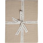 Garbo & Friends Olive Muslin Dra-på-lakan 180x200 Cm - Underlakan Bomullsmuslin Beige