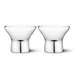 Georg Jensen Alfredo Äggkopp 2-pack - Äggkoppar Rostfritt Stål