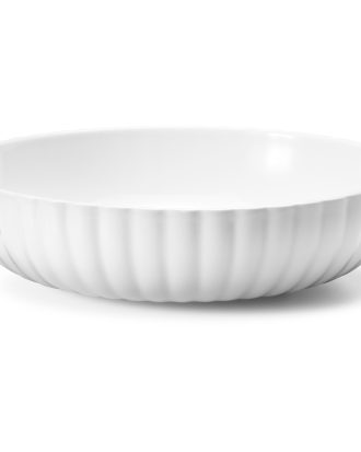 Georg Jensen Bernadotte Pastatallrik 194 Mm - Pastatallrikar Porslin Vit