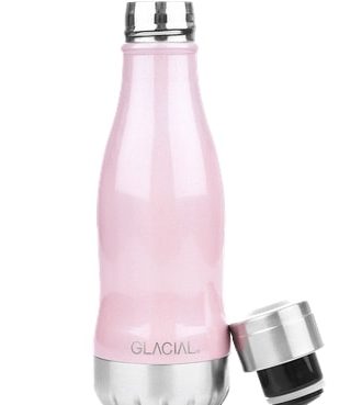 Glacial Vattenflaska 28 Cl Pink Pearl - Vattenflaskor & Glasflaskor Rostfritt Stål Pärlrosa