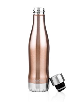 Glacial Vattenflaska 40 Cl Rose Gold - Vattenflaskor & Glasflaskor Rostfritt Stål Svart