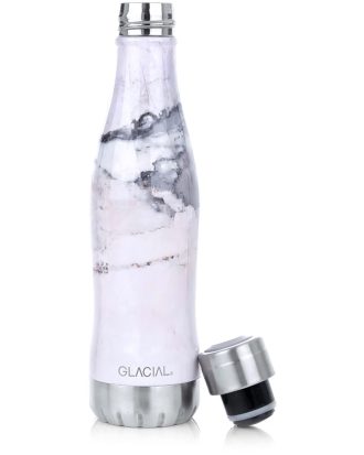 Glacial Vattenflaska 40 Cl - Vattenflaskor & Glasflaskor Rostfritt Stål Pink Marble