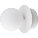 Globen Lighting Art Deco Vägg-/taklampa - Badrumsbelysning Glas Vit