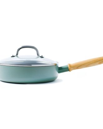 Greenpan Mayflower Traktörpanna Med Lock 24 Cm - Traktörpannor & Sauteuser Aluminium Blå