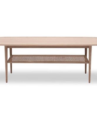 Haslev Athene Soffbord 60x150 Cm / Rotting - Soffbord Ek Vitoljad Ek