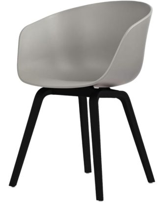 Hay Aac 22 Stol Vattenbaserad Lackad / Concrete - Stolar Ek Svart