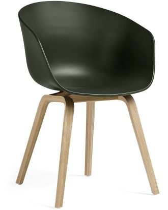 Hay Aac 22 Stol Vattenbaserad Lackad / - Stolar Ek Grön