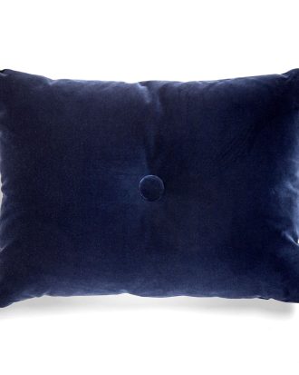 Hay Dot Kudde Soft 1 Dot Navy - Prydnadskuddar & Fodral Bomull Mörkblå