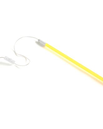 Hay Neon Tube Slim Ledrör 50 Cm - Dekorationsbelysning Pvc Gul