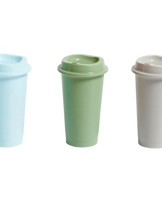 Hay Paquet Kaffemugg 3-set - Kaffekoppar Polypropylen Blå