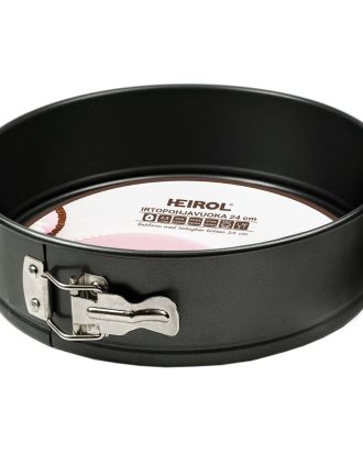 Heirol Mid Top Springform Ø24 Cm - Springformar Non-stick Beläggning Svart