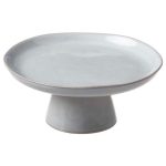 Heirol Nosse Ceramics Svelte Kakfat Stone 17 Cm - Kakfat, Tårtfat & Kupor Keramik Grå