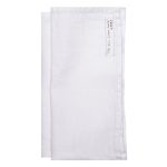 Himla Sunshine Servett 45x45 Cm 4-pack - Servetter & Tillbehör Linne Vit