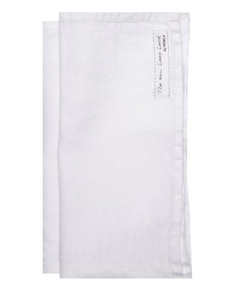 Himla Sunshine Servett 45x45 Cm 4-pack - Servetter & Tillbehör Linne Vit