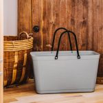 Väska Hinza Stor Ljusgrå - Green Plastic