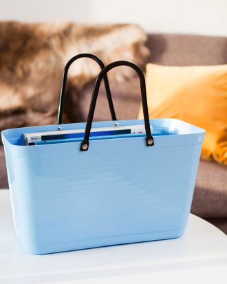 Väska Hinza Stor Ljusblå - Green Plastic