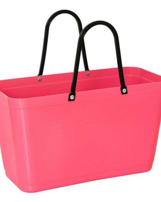 Väska Hinza Stor Tropikrosa - Green Plastic