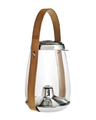 Holmegaard Design With Light Oljelampa H 32,5 Cm - Fotogen- & Oljelampor Läder Klar