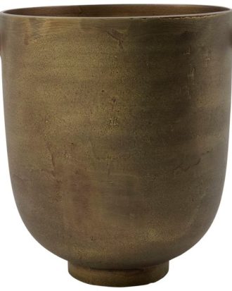 House Doctor Foem Kruka Antik Mässing 20x24 - Krukor Aluminium Antique Brass