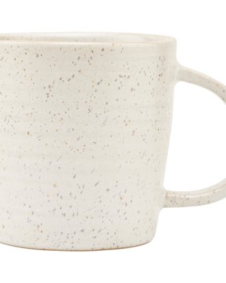 House Doctor Pion Kaffekopp Vit / - Kaffekoppar Stengods Grå