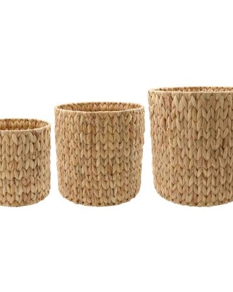 House Doctor Roun Korgar 3-pack - Korgar Vattenhyacint Natur