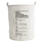 House Doctor Wash Instructions Tvättkorg - Tvättkorgar Bomull Vit