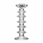 Iittala Festivo Ljusstake 21,5 Cm + Insats - Ljusstakar Glas Klar