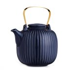 Kähler Hammershøi Tekanna - Tebryggare & Tekannor Mässing Indigo