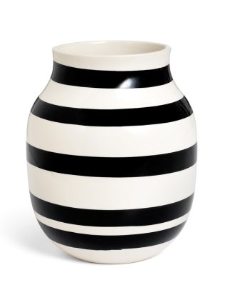 Kähler Omaggio Vas 20 Cm - Vaser Keramik Svart