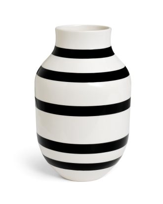 Kähler Omaggio Vas 30,5 Cm - Vaser Keramik Svart